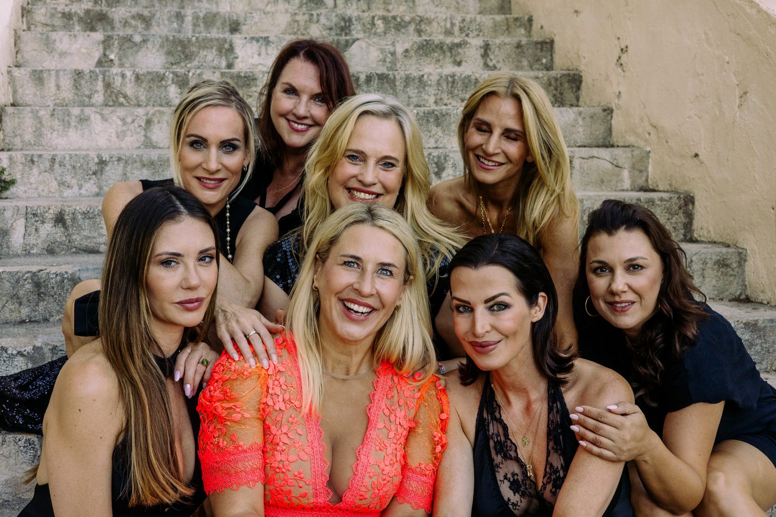 Group of women gathered together for a portrait.